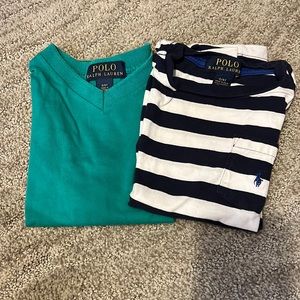 Short sleeve ralph lauren tees size 4t